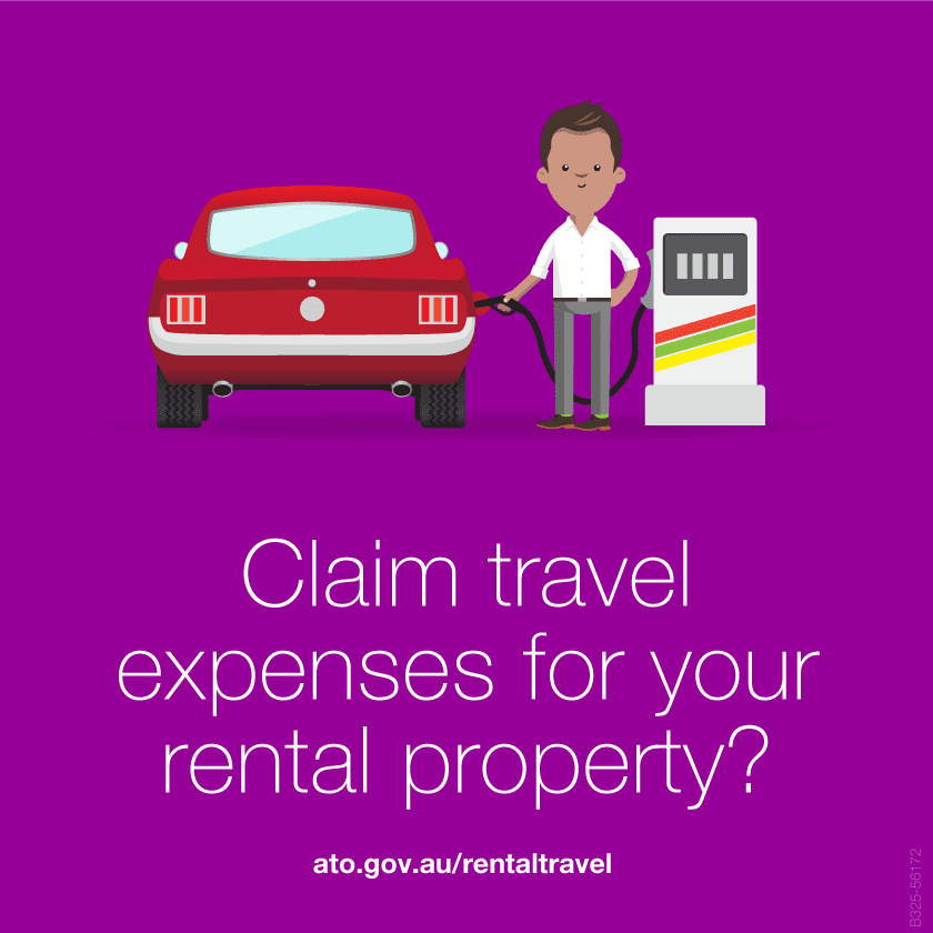 ato travel expenses rental property